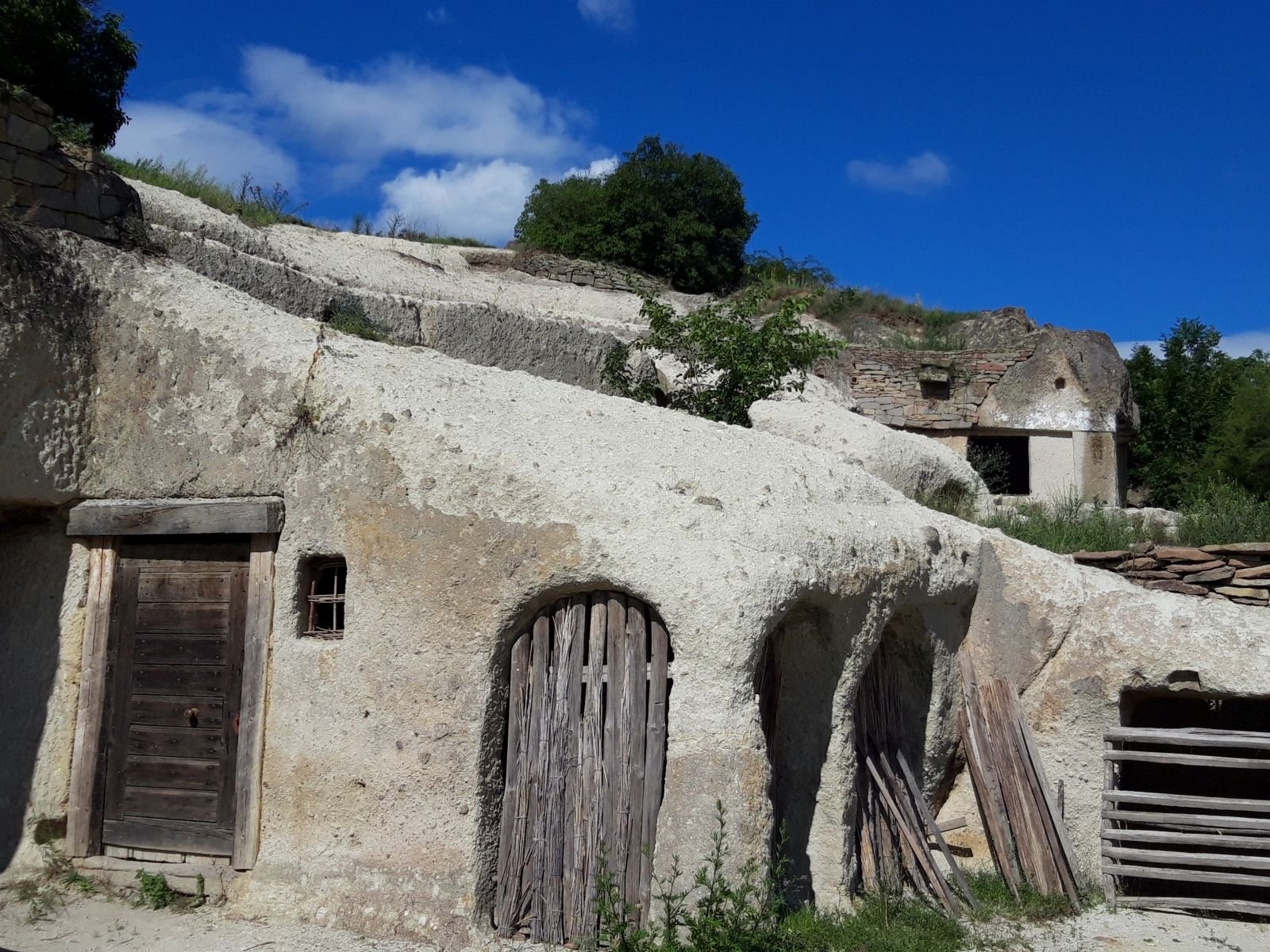 Cave homes in Noszvaj